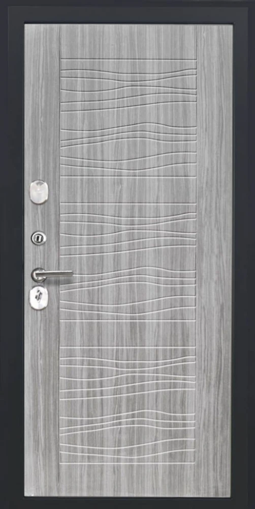 Входная дверь ДвериПРО Л-43 ФЛ-259 (10мм, Дуб с пилением) DPRO232165 внутренняя сторона