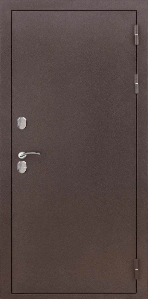 Входная дверь ДвериПРО Термо медный антик ФЛ-659 (12мм, Нуссбаум+черная патина винорит) DPRO227791 внешняя сторона